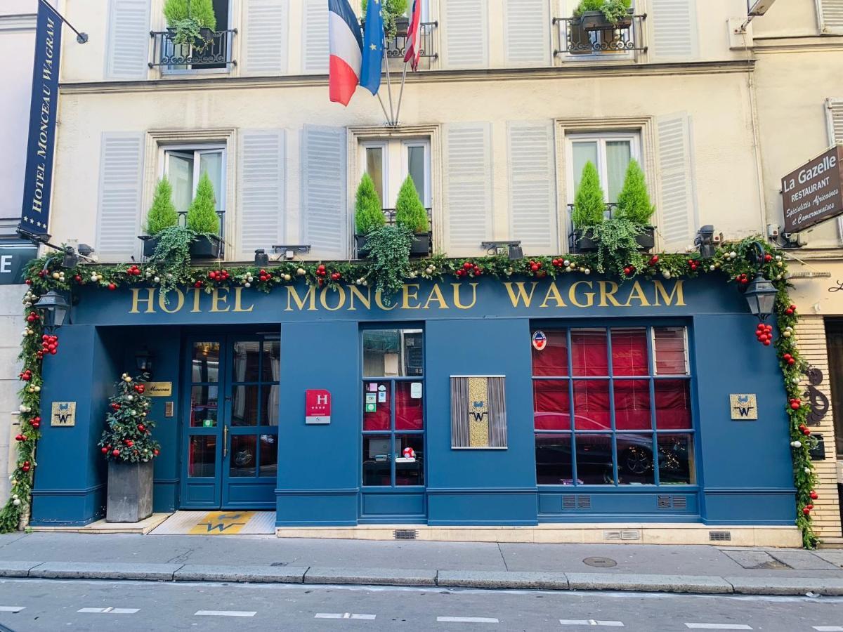 Hotel Monceau Wagram Paris Exteriör bild